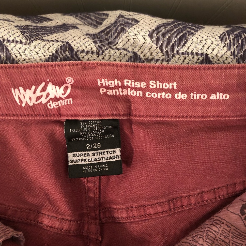 Mossimo High Rise Denim Shorts - Picture 3 of 6